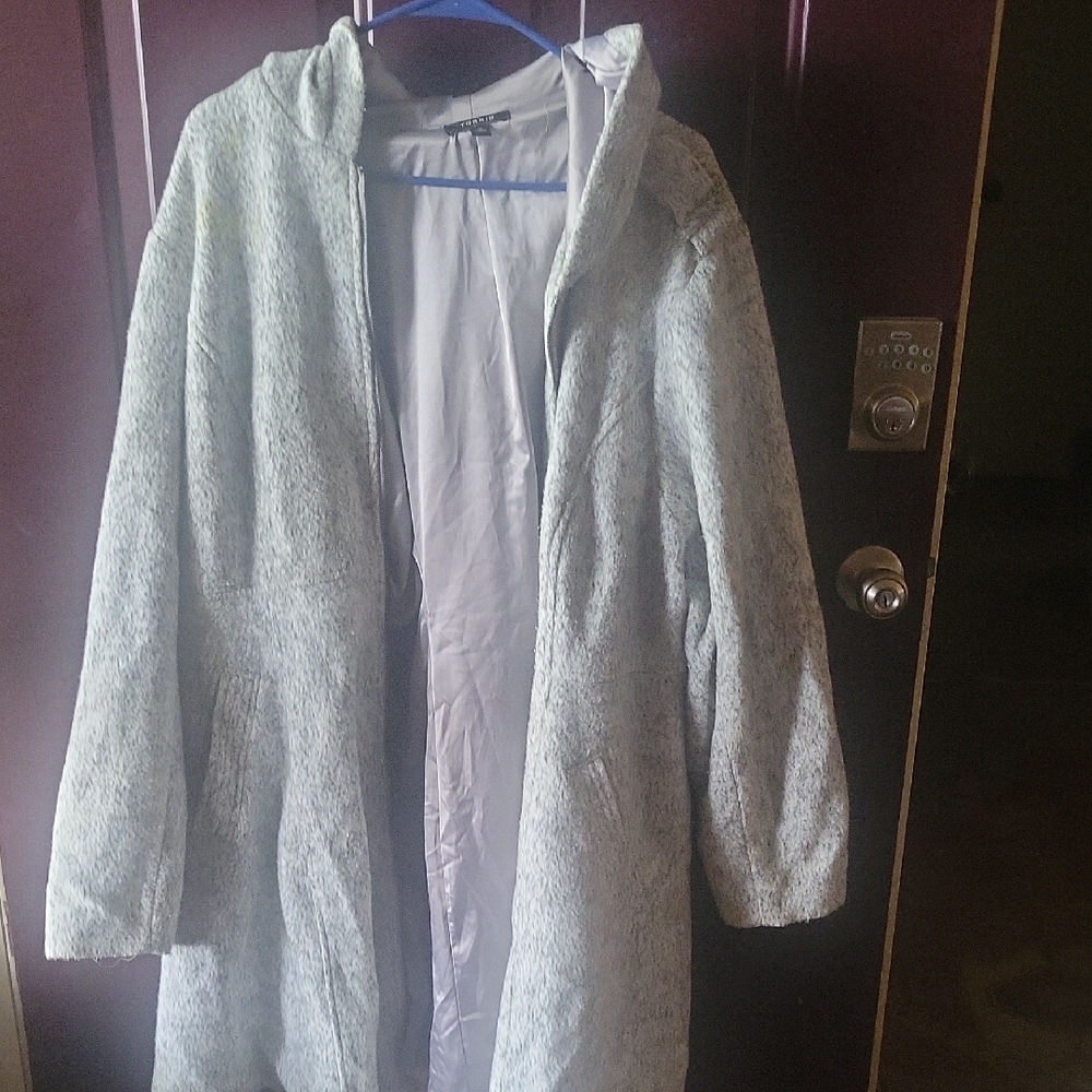 Torrid Silver Lined Jacket